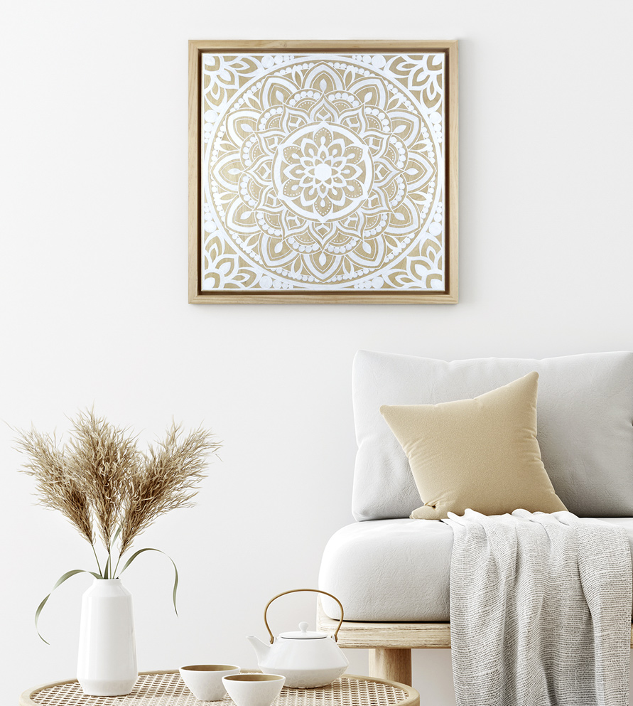 Purity of Heart - Mandala Artwork by Sonja Bella