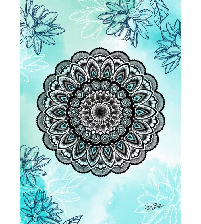 Floral Mandala Artwork