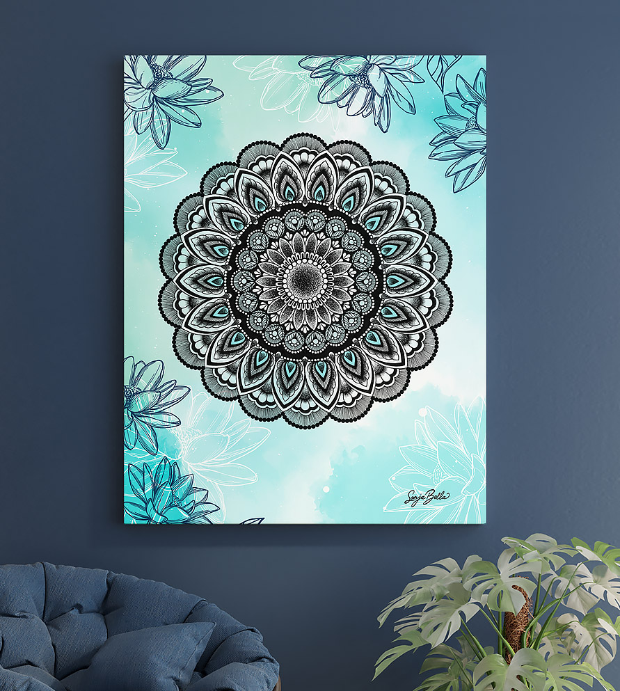Floral Mandala Artwork